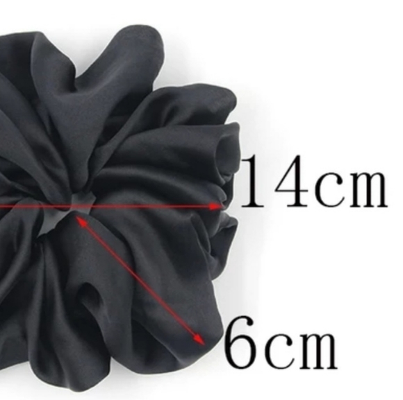 NEW Oversized XL Satin Silk Scrunchies - Picture 3 of 4